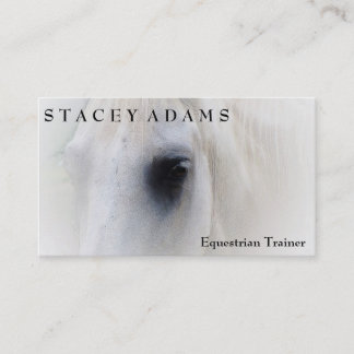 PaardenBoerderij Equestrian Trainer Horseback Ridi Visitekaartje