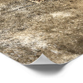 PaardenBoerderij  Land Rustisch Western Poster (Hoek)