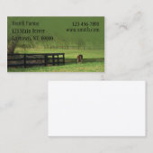 PaardenBoerderij Visitekaartje (Voorkant / Achterkant)