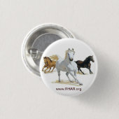 PaardenButton Ronde Button 3,2 Cm (Voorkant /achterkant)