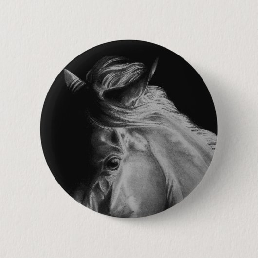 PaardenButton Ronde Button 5,7 Cm (Voorkant)