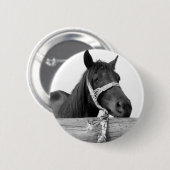 PaardenButton Ronde Button 5,7 Cm (Voorkant /achterkant)