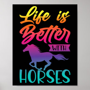 Paardencadeaus voor meisjes. Rijden2 Poster