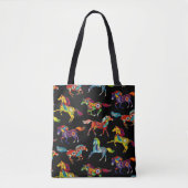 Paardencanvas Canvas tas (Voorkant)