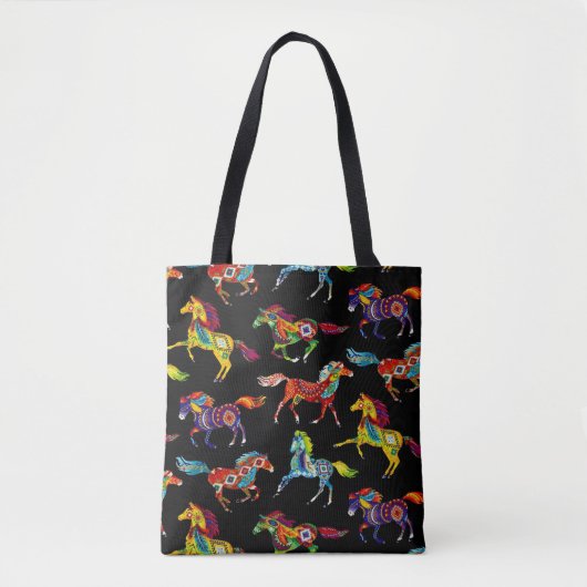 Paardencanvas Canvas tas (Voorkant)