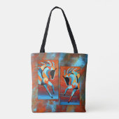 PaardenCanvas tas (Achterkant)