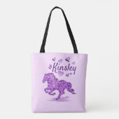 PaardenCanvas tas (Achterkant)