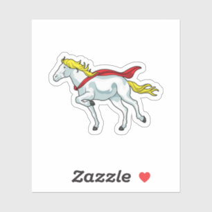 Paardencape Sticker