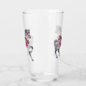 Paardencarrouselbekerglas Glas (Rechts)