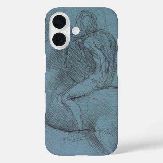 Paardendenkmal (studie) van Leonardo da Vinci Case-Mate iPhone Case (Achterkant)
