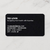 paardendrager visitekaartje (Achterkant)