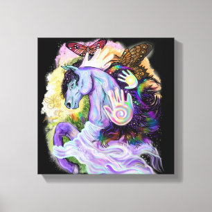 Paardendroomcanvas afdrukken