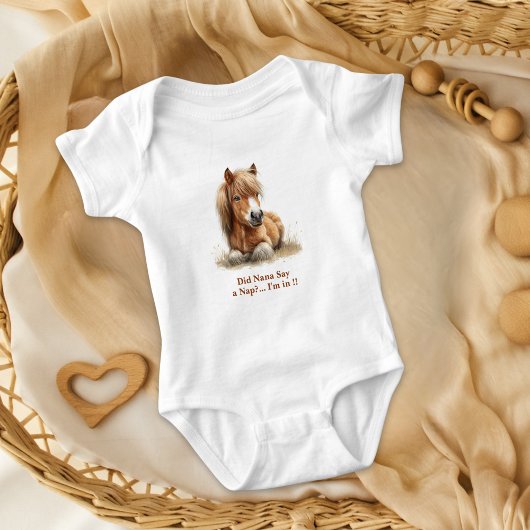 Paardendutje gepersonaliseerd romper