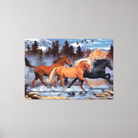 Paardenfluistering Canvas Afdruk (Voorkant)