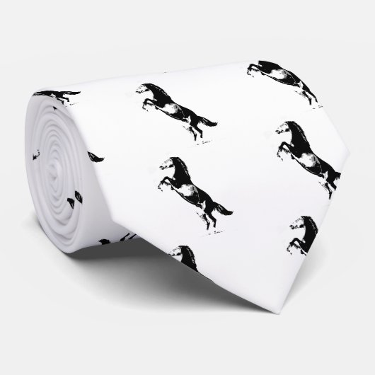 Paardenfok Stropdas (Opgerold)