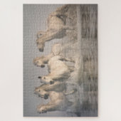 Paardengaloping in het Middellandse-Zeegebied Legpuzzel (Verticaal)