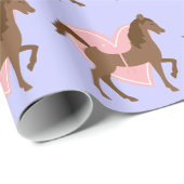 Paardengeschenken en persgeschenken, op maat gesne cadeaupapier (Rol Hoek)