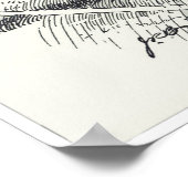 Paardengevoel - Rugby afdrukken Poster (Hoek)