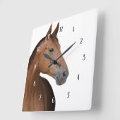 Paardengezicht Vierkante Klok (Hoek)