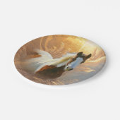 Paardengoud 7-inch Bord papier (Gekanteld)