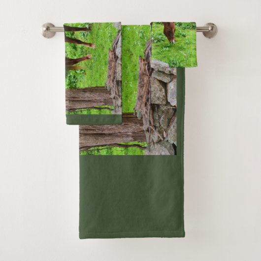 Paardengrazing Bad Handdoek (Insitu)