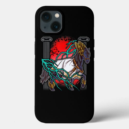 PaardenGriekse mythen Zeus Ancient Gods Equine Lig Case-Mate iPhone Case (Achterkant)