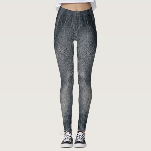 paardenhaar leggings (Voorkant)