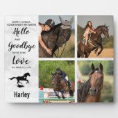 Paardenherdenking Foto-collage Fotoplaat (Voorkant)