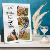 Paardenherdenkingsfoto Collage Fotoplaat (Zijkant)