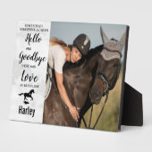 Paardenherdenkingssympathie Quote Keepomwille Foto Fotoplaat (Zijkant)