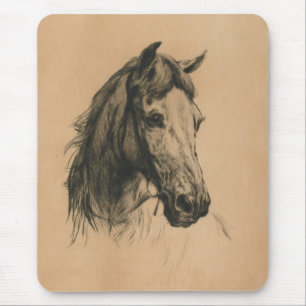 Paardenhoofd (door Heywood Hardy) Muismat