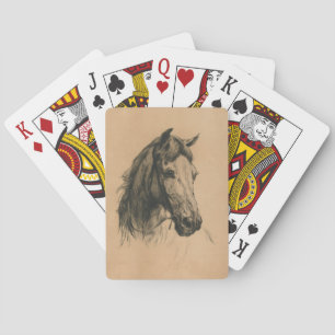 Paardenhoofd (door Heywood Hardy) Pokerkaarten