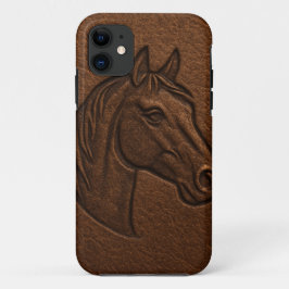 Paardenhoofd telefoonhoes iPhone 11 hoesje