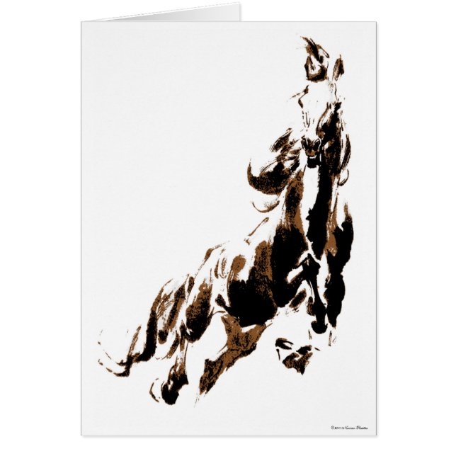 Paardenkaart (Voorkant)