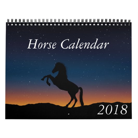 Paardenkalender 2018 kalender (Hoes)