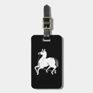 Paardenkampioen vastgebonden bagagelabel