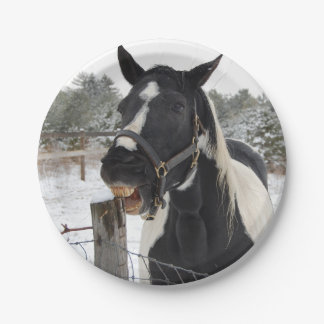 Paardenkauwspiering Papieren Bordje