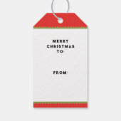 Paardenkerst Cadeaulabel (Achterkant)