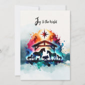 Paardenkerstfeest Kaart (Voorkant)