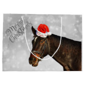 Paardenkerstfeestjes Large Cadeauzakje (Achterkant)