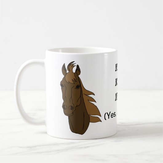 Paardenkoffie-Mok Koffiemok (Links)