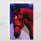 Paardenkop Briefpapier (Voorkant / Achterkant)