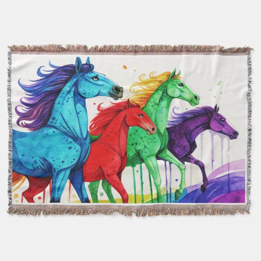 PAARDENKUNST DEKEN (Voorkant)