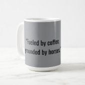 PAARDENKUNST! KOFFIEMOK (Voorkant links)