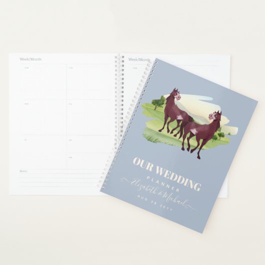 Paardenland Western Rustic Wedding Planner (Display)