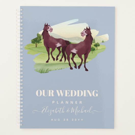 Paardenland Western Rustic Wedding Planner (Voorkant)
