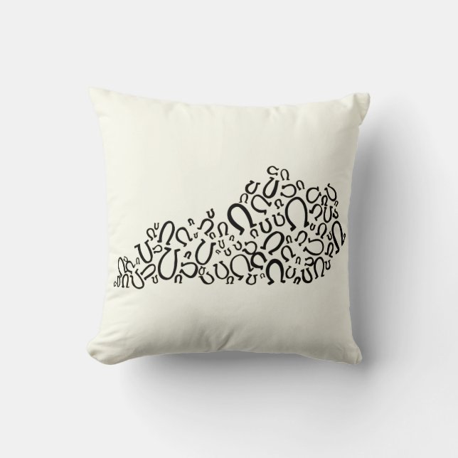 Paardenlandkussen Kussen (Voorkant)