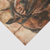 Paardenleven Tissuepapier (Detail)