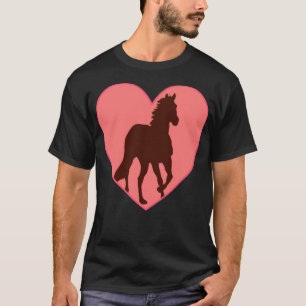 Paardenliefde grappige rodeo t-shirt