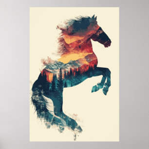 Paardenliefhebber Fotografisch Kunst Poster
